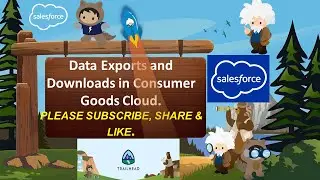 Data Exports and Downloads in Consumer Goods Cloud || Salesforce Quiz || Trailhead Challenge