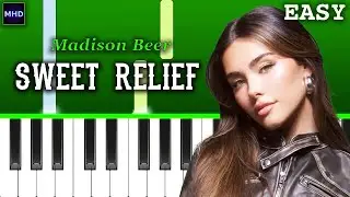Madison Beer - Sweet Relief - Piano Tutorial [EASY]
