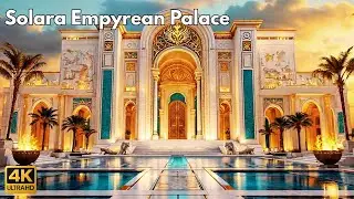 Solara Empyrean Palace | A Cinematic Tour of Ancient Majesty Reimagined in Modern Royal Luxury (4K)