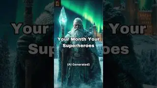 Your Month Your Superheroes 🦸&zwj;♂️🌟 #ai #superhero
