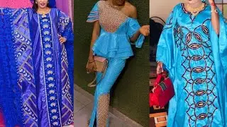 AFRICAN FASHION : 2020 LATEST STYLISH MODERN  BOUBOU/ROBE SENEGALESE RICHIE BASIN STYLES | ASOEBI ST