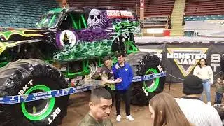 Trip to Albuquerque NM for Monster Jam 2023 and the pit party 🥳 🎉