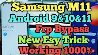 Samsung M11 Frp bypass  New Trick without Pc @Samsung M11 Frp Android 10&11virsion Solution