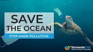 Save The Ocean: Stop Mask Pollution - #StormwaterONE