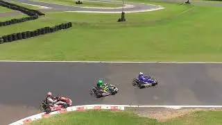 The final pro clubman retro karting Australia