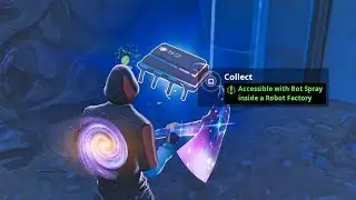 Fortbyte #52 Challenge - Accessible with Bot Spray inside a Robot Factory Guide - Fortnite