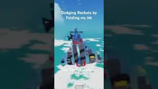 Dodging Rockets by Folding Wings of Fighter Jet #trailmakers #edit #clip #epic #shorts #like #follow