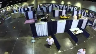Setup day at ICAST 2014, Orlando, FL