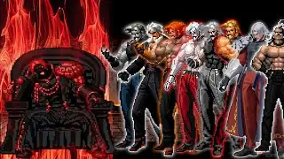 [Mugen KOF] Valmar Rugal  VS Super Bosses Rugal Bernstein Team