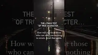 The Litmus Test of Character 💯 || #shorts #jesus #christianity #faith #character #fyp
