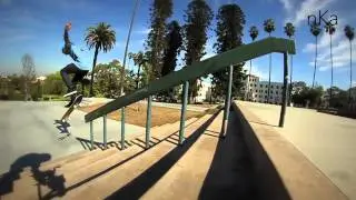 MARKISA CO. - OSCAR MEZA - CLIP OF THE DAY - TAIL SLIDE BIGSPIN HAND RAIL