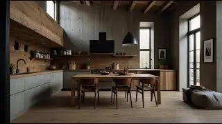 Rustic Modern Interior Design, Where Timeworn Charm Meets Contemporary Elegance
