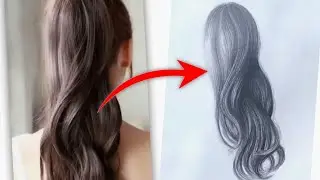 How to Draw Realistic Hair | Easy Step-by-Step Tutorial for Beginners