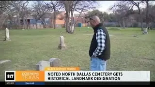 North Dallas cemetery gets historical landmark designation