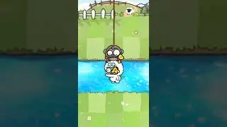 Monkey Steals Snowman - Plants vs Zombies Kindergarten #shorts #pvz #pvzhacks