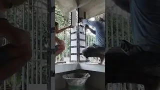 Gate pillar design granite with Tile fitting#tiles #youtube #construction #design #pillardesign