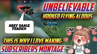 WHEN FLYING ALDOUS GETS HOOKED ft. SUBSCRIBERS | #GamEnTrix