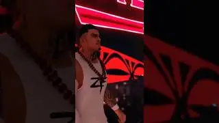 @zillafatu takes out #jimmyuso 🦶💥 after #wwe  #smackdown