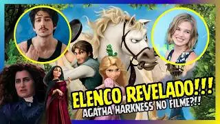 ENROLADOS LIVE ACTION: CONHE&Ccedil;A O ELENCO! AGATHA HARKNESS SER&Aacute; M&Atilde;E GOTHEL?!!