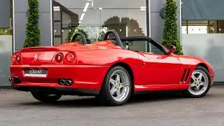2002 Ferrari 550 Barchetta Pininfarina - Rosso Corsa - Walkaround + Engine & Exhaust Sound