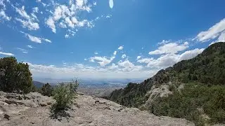 Tree Spring Trail, Sandia Mountain hiking - July 2023