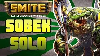 Smite: Sobek Solo Lane | Conquest | SoloBek Best Bek