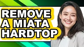 How to Remove a Miata Hardtop (Only Way)