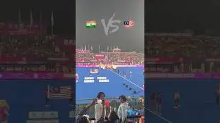 India vs Malaysia Hockey Match #ranchi #hockey #hockeymatch #live