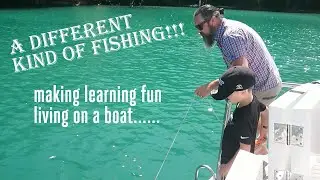 Finding out how little water is under the boat at low tide. Scary!!!!