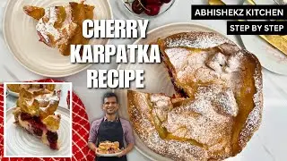 Cherry Karpatka By Abhishekz Kitchen l Traditional Polish Recipe That Tastes Like Heaven