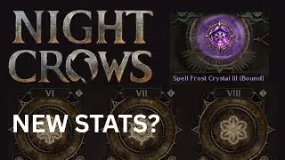 NIGHT CROWS - NEW Infusion Update ( Spell Frost Crystal III )