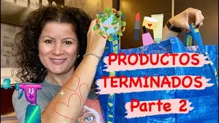 ♻️PRODUCTOS TERMINADOS#26‼️PARTE 2‼️UN POCO DE TODOO...|El canal de la Maka