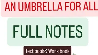 STD 2🎯 English chapter 1 FULL NOTES.. Text book&Work book