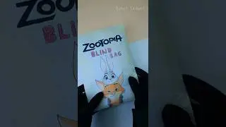 Zootopia Blind Bag 💛 #blindbag #asmrunboxing #zootopia #asmr #squishy #paperdiy #artandcrafts