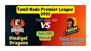 Dindigul Dragons vs Ruby Trichy Warriors, Tamil Nadu Premier League Live Score Streaming & Updates