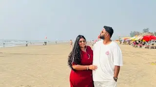 Best Beach in Goa 😍 | Mandrem Beach Ocean Swim | Last Day Vlog