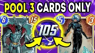 POOL 3 ONLY Destroyer X got me to INFINITE | Marvel Snap Deck