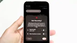 How To Screen Record On Google Pixel 8A!
