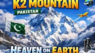 K2 Mountain Pakistan 🇵🇰 | World&rsquo;s Most Beautiful Snowy Peak | Heaven on Earth