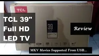 TCL LED Tv 39 Inch Review |  Hindi