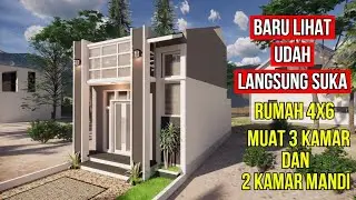 Bangun rumah 4x6 (rumah kecil dengan kenyamanan maksimal)