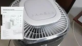 unboxing samsung air purifier