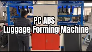 YESHINE Fully Auto PC ABS Vacuum Luggage Suitcase Forming Making Machine #luggageformingmachine