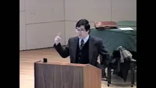 Harvard lecture by TU Weiming on Moral Reasoning 1996.02.20