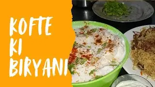 Kofte ki biryani