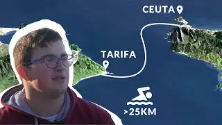 Nadar el Estrecho de Gibraltar. Nacho Gaitán nos enseña Ceuta.