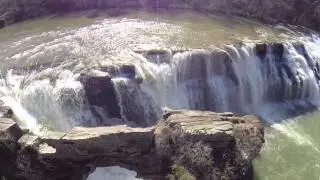 Aerial view of High Falls State Park