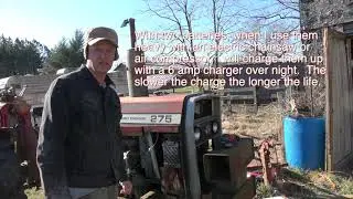 Power inverter on tractor