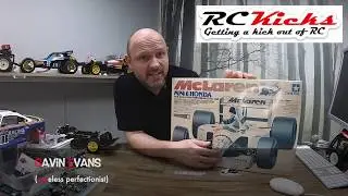 Tamiya RC Car F1 McLaren MP4/6 Honda kit 58104 Intro.