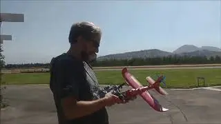 Chuck glider Maiden flight (fail!)